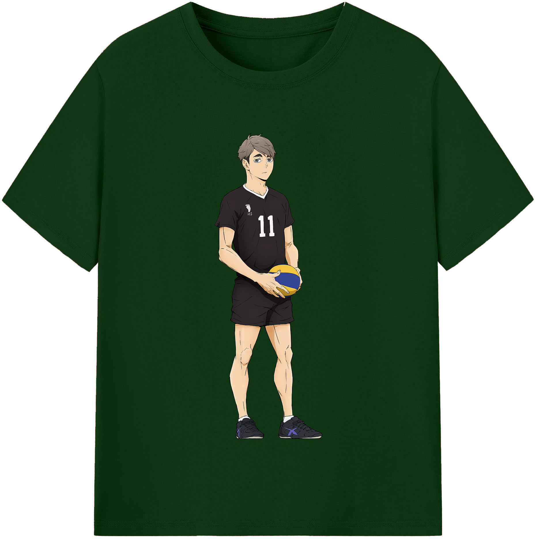 （画像用） ハイキュー!! Haikyu!! 綿100％半袖Tシャツ（フロントプリント）